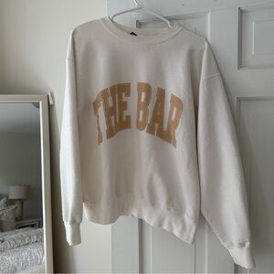 The Bar Varsity Sweatshirt